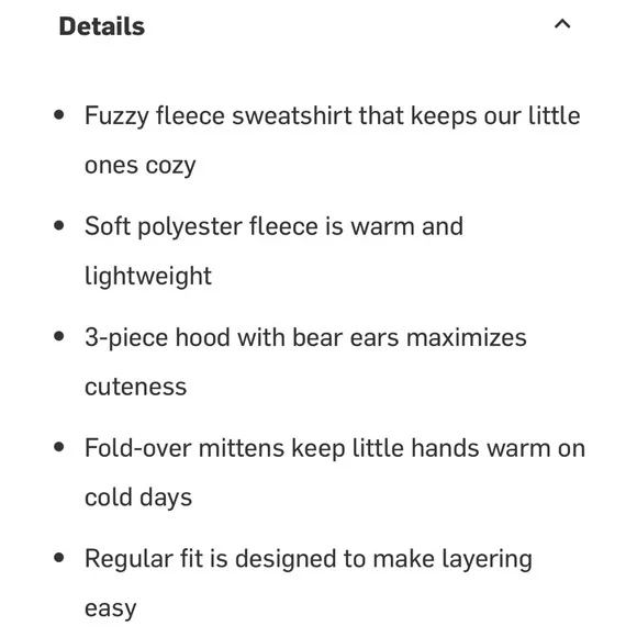 The North Face Blue Fleece Jacket Baby - Picture 5 of 5